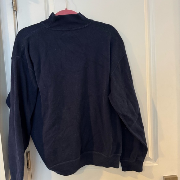 Ralph Lauren Polo Golf Men's Navy Mockneck Sweater/Sweatshirt VINTAGE - Picture 2 of 5